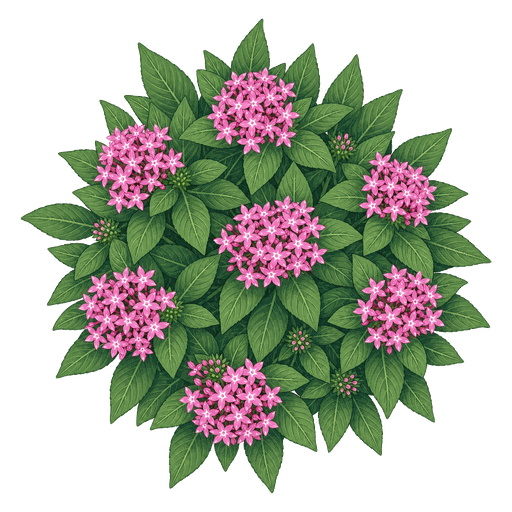 Illustration of Pentas
