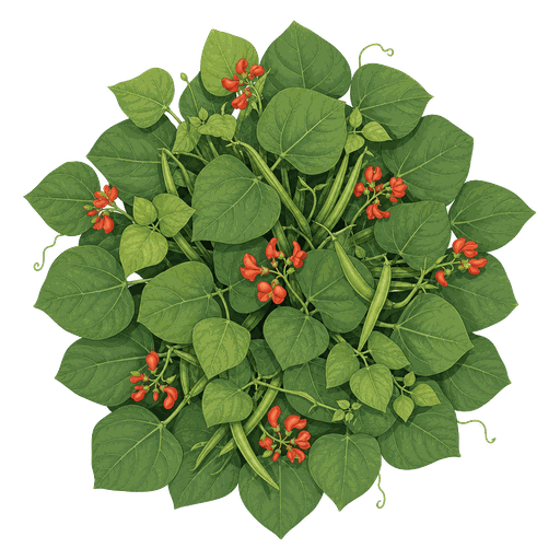 Illustration of Runner Bean
