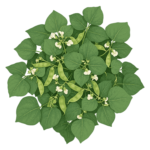 Illustration of Bush Lima Bean