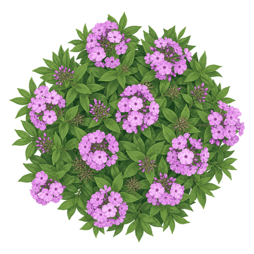 Illustration of Garden Phlox