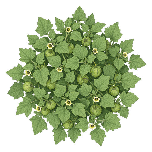 Illustration of Tomatillo