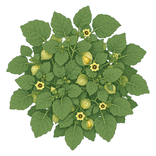 Illustration of Ground Cherry