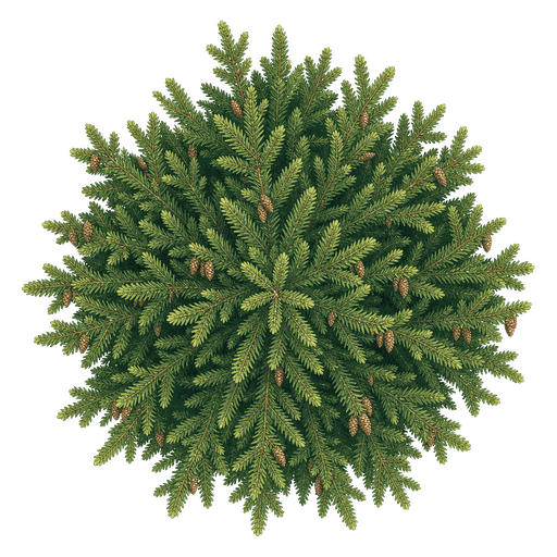 Illustration of Norway Spruce