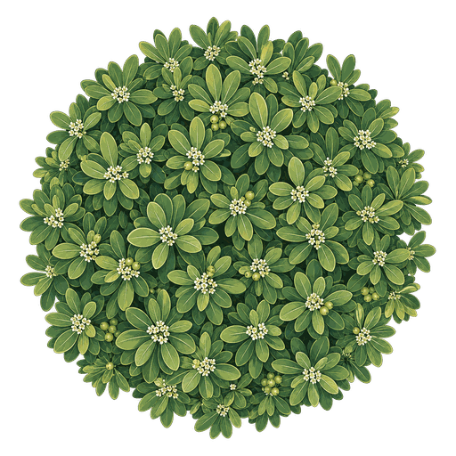 Illustration of Pittosporum