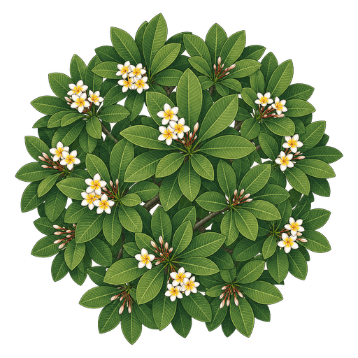Illustration of Plumeria