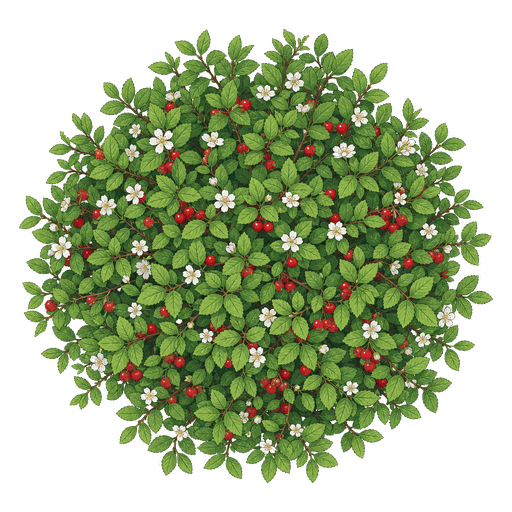 Illustration of Nanking Cherry