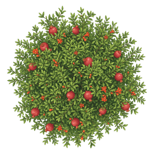 Illustration of Pomegranate