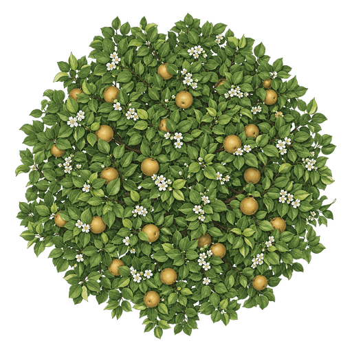 Illustration of Asian Pear