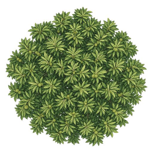 Illustration of Sawtooth Oak