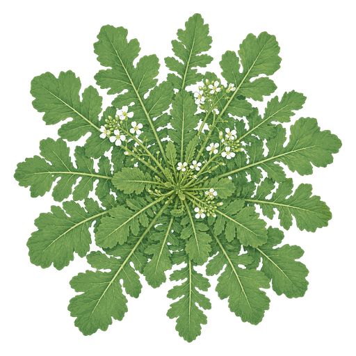 Illustration of Daikon Radish