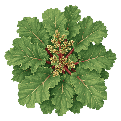 Illustration of Rhubarb