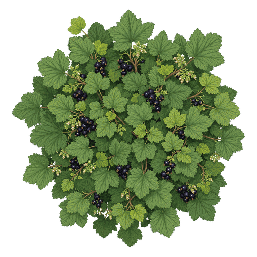 Illustration of Black Currants