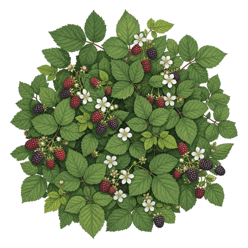 Illustration of Loganberries