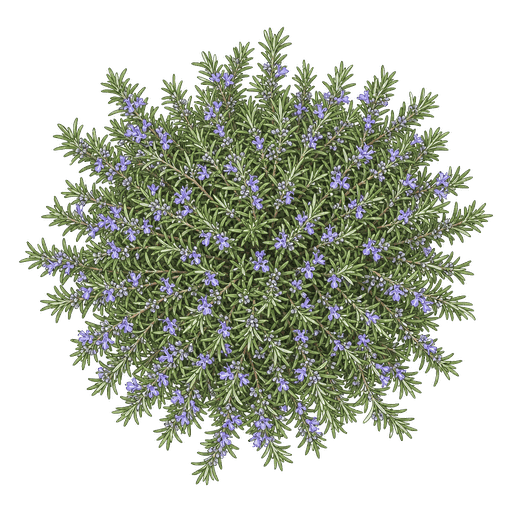 Illustration of Prostrate Rosemary