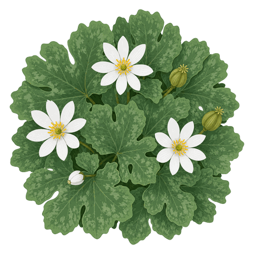 Illustration of Bloodroot