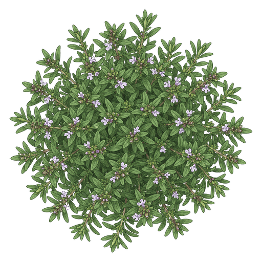 Illustration of Winter Savory