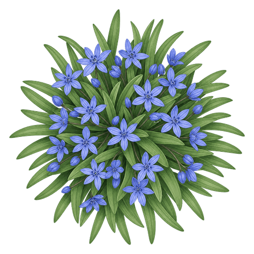 Illustration of Siberian Squill