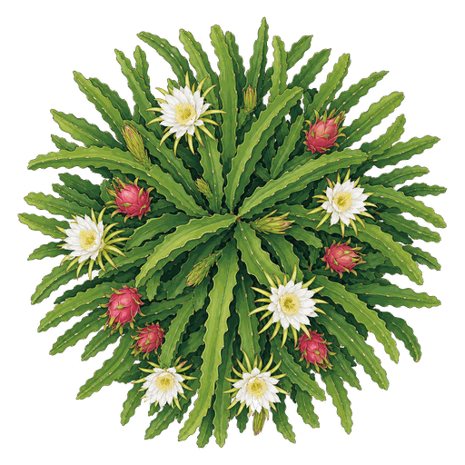 Illustration of Dragon Fruit