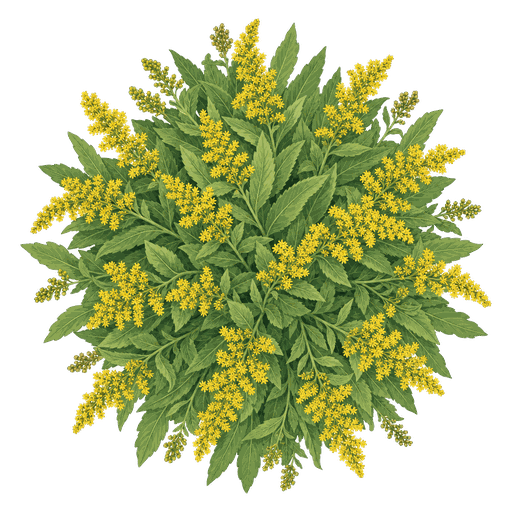 Illustration of Goldenrod