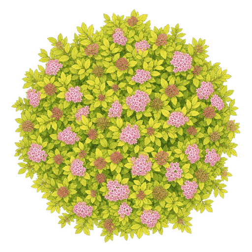 Illustration of Goldmound Spirea