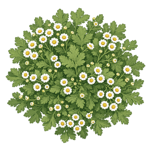 Illustration of Feverfew