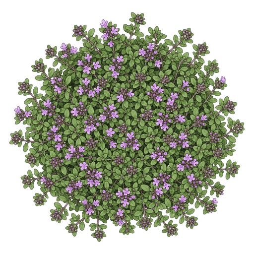 Illustration of Creeping Thyme
