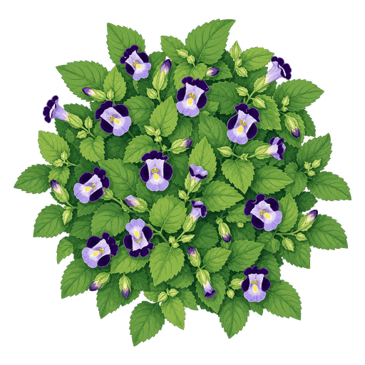 Illustration of Wishbone Flower