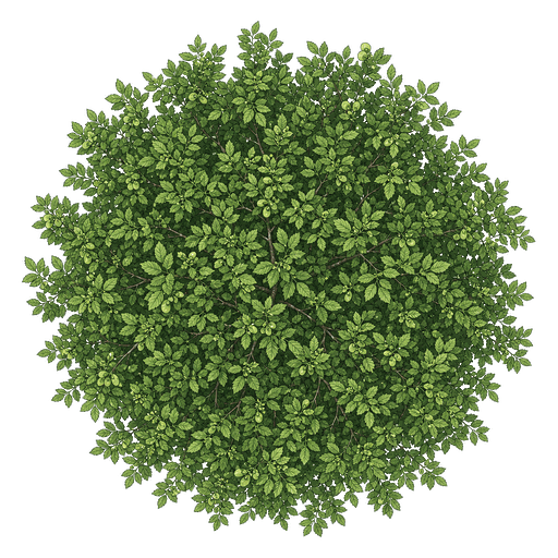 Illustration of Chinese Elm