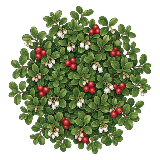 Illustration of Lingonberry