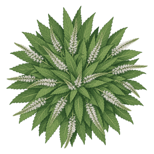 Illustration of Culver's Root