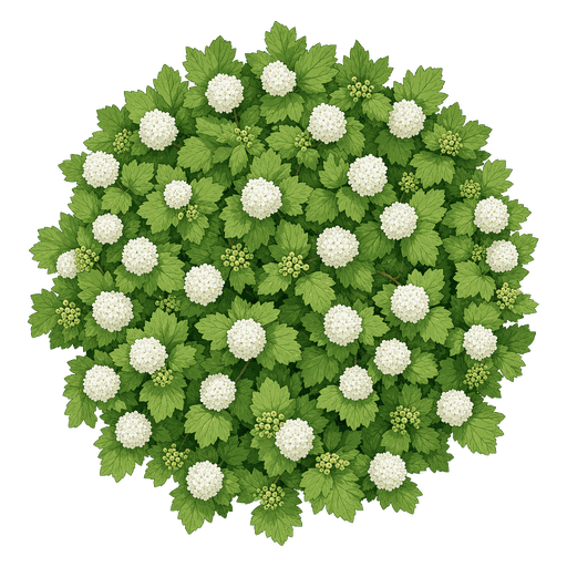 Illustration of Snowball Bush