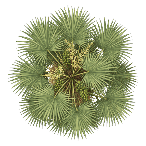Illustration of Mexican Fan Palm