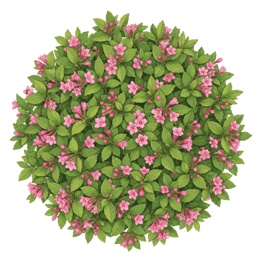 Illustration of Weigela