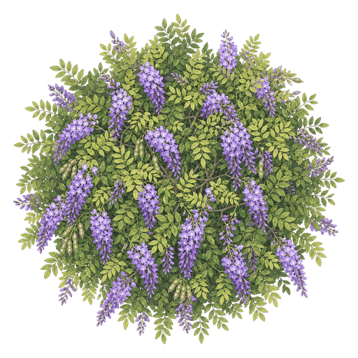 Illustration of Wisteria