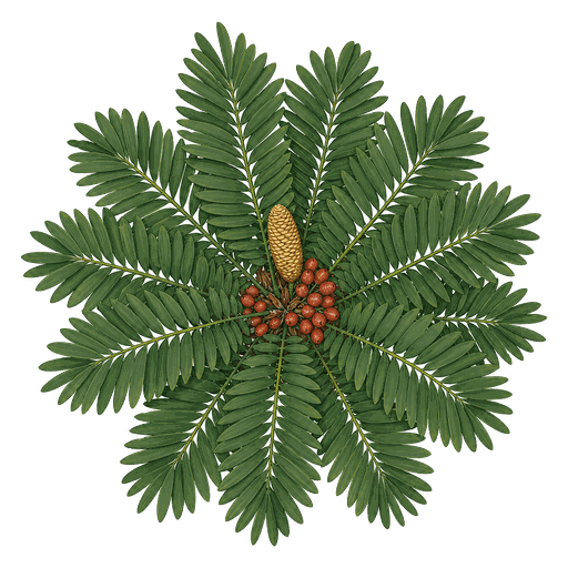 Illustration of Coontie Palm